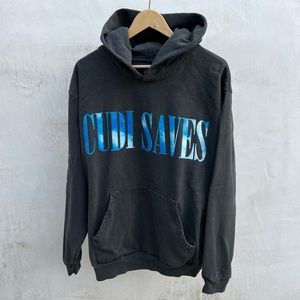 Kid Cudi merch “Cudi Saves” hoodie sweatshirt